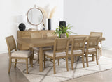 Decorative finish detail on table surface