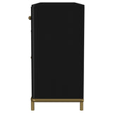 Arini sideboard leg and base detail