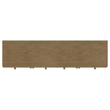 Arini 2-drawer cane door sideboard server in sand wash finish