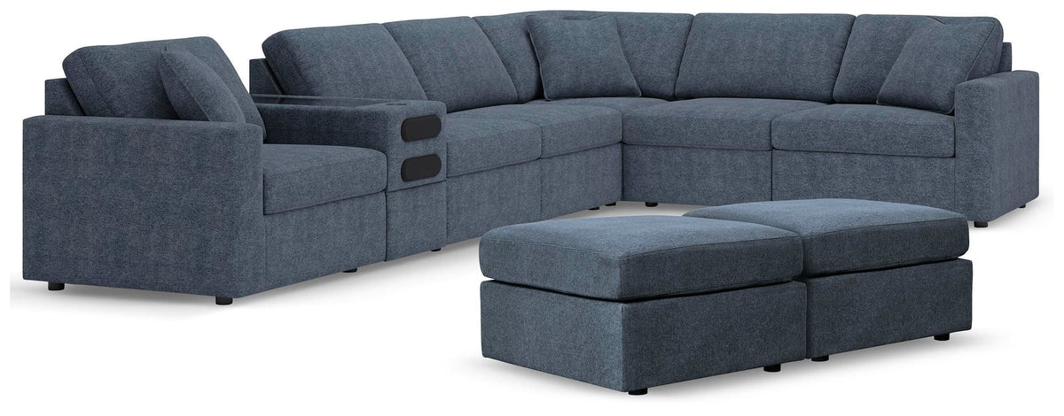Modmax Ink 6-Piece Sectional with Ottoman — product image 2