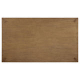 Bruner rectangular dining table full view