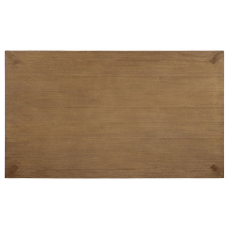 Bruner rectangular dining table full view