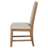 Bruner Chair seat cushion and upholstery detail