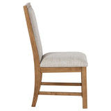 Bruner Dining Side Chair detailed dimensions