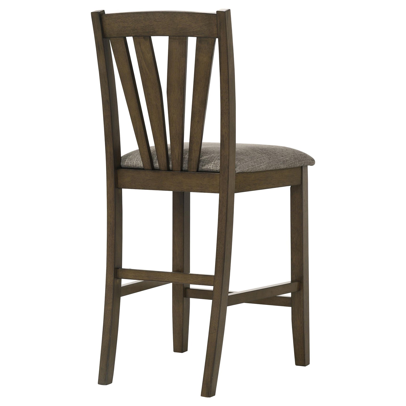Canfield chairs paired with counter height dining table