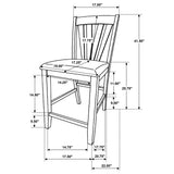 Assembly hardware included with Canfield chairs