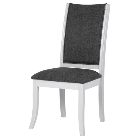 Judd Upholstered Dining Chair set of 2 shown in dining room