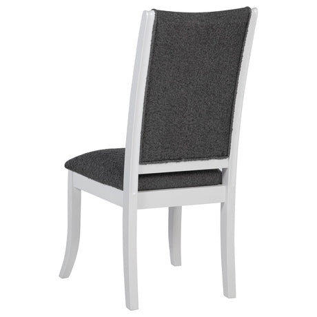 Judd Chair angled view showing upholstery