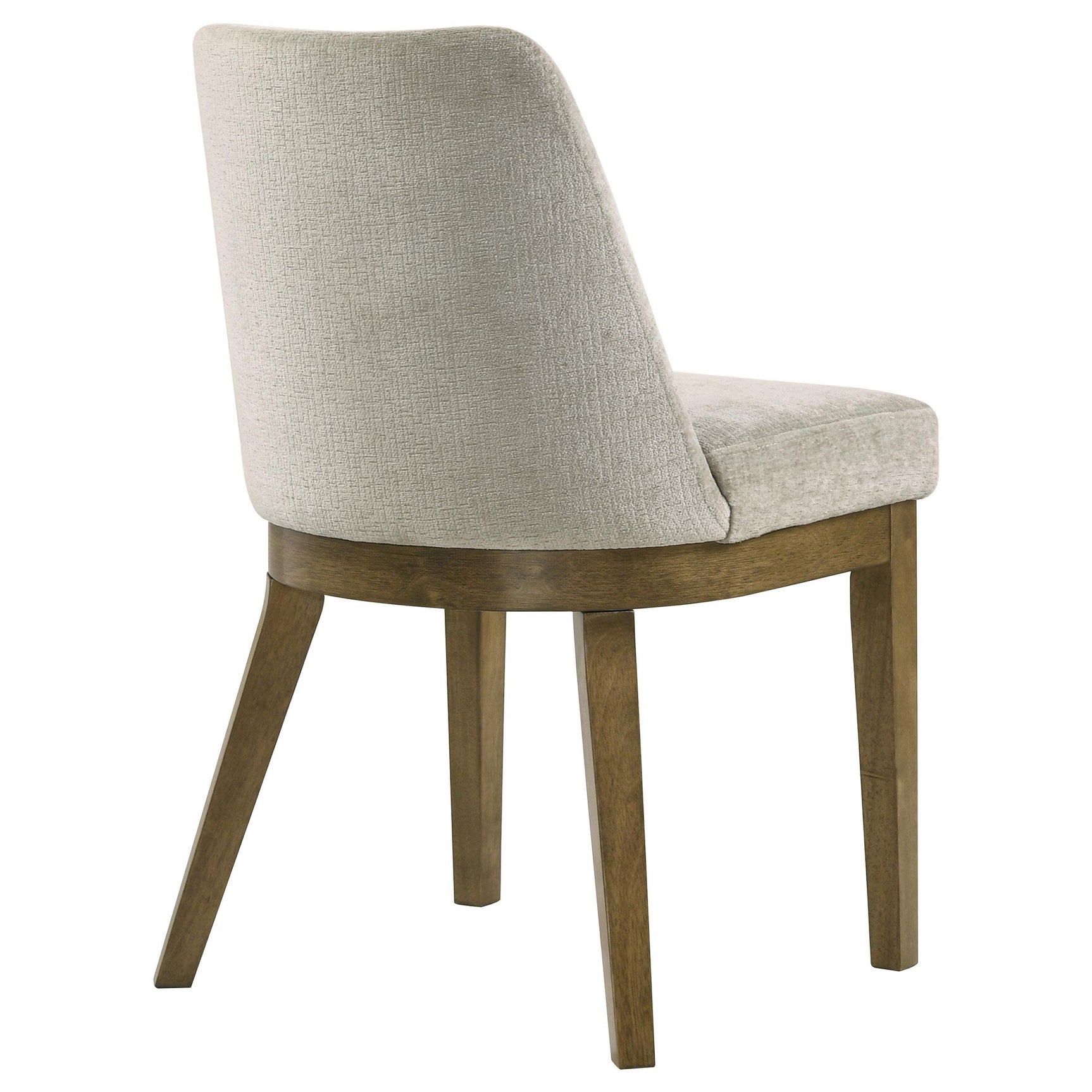 Close-up of chair leg and base