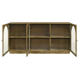 Sideboard side profile highlighting finish