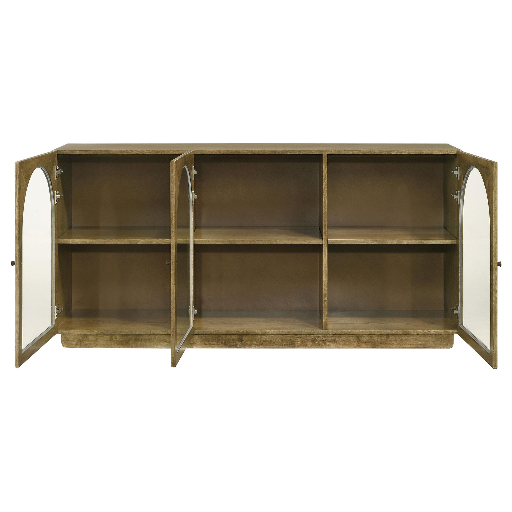 Sideboard side profile highlighting finish
