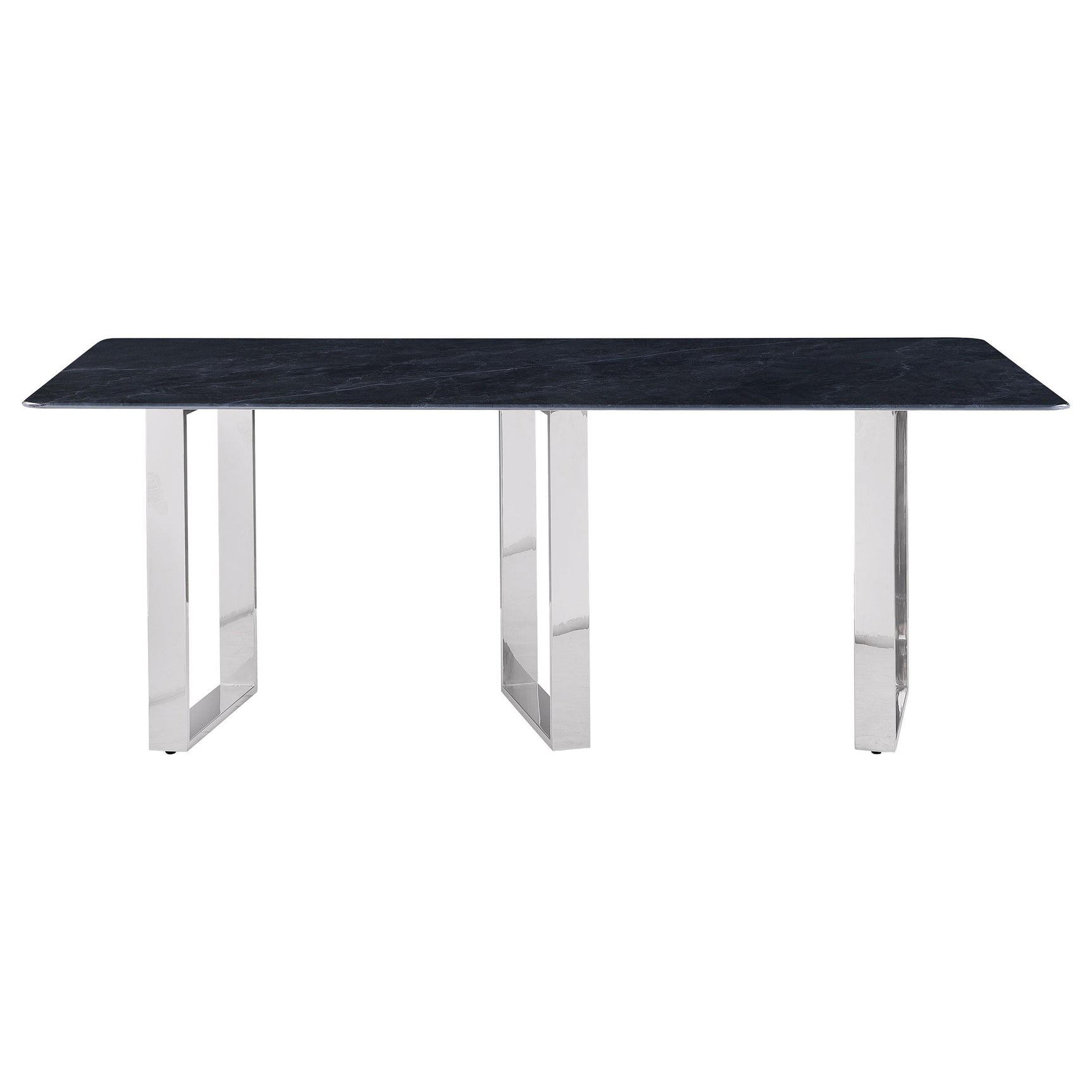 Grey sintered stone table top texture detail