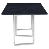 Modern dining room setup with Desden table