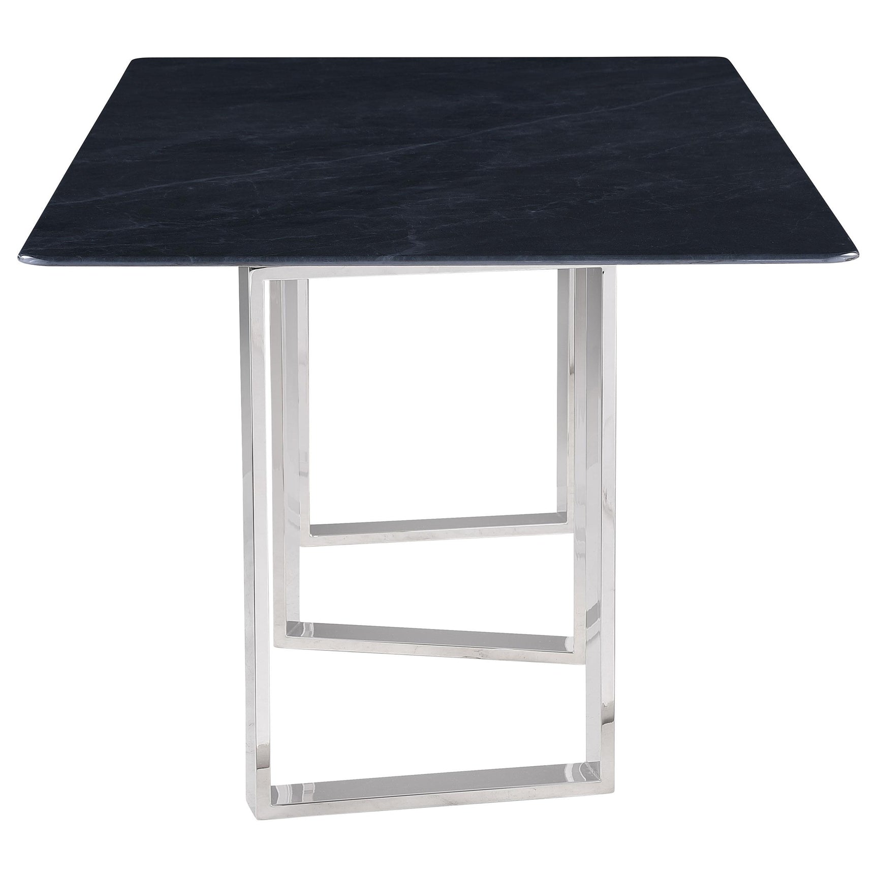 Modern dining room setup with Desden table