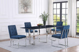Dining table leg design highlight