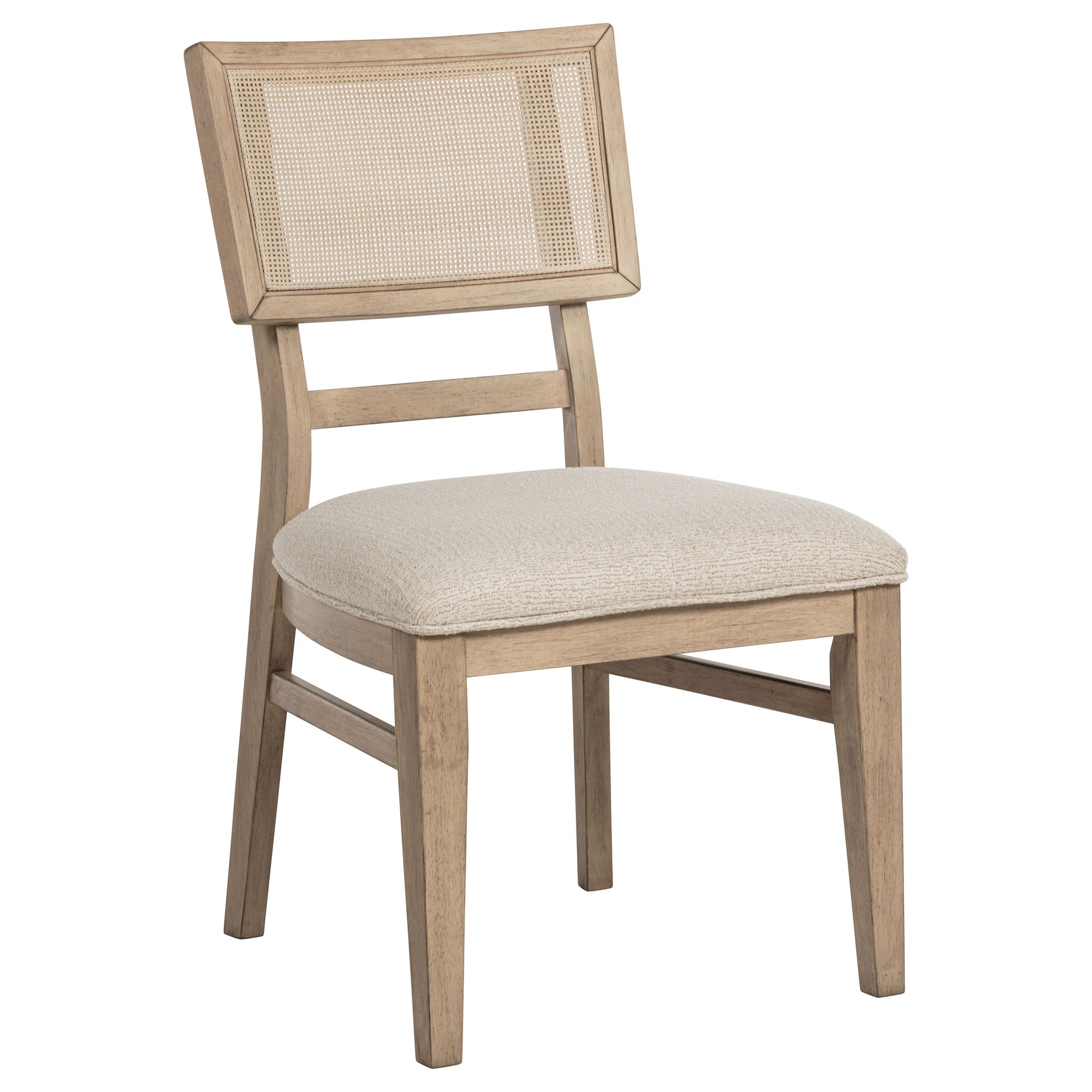 Room view showcasing table with 8 side chairs