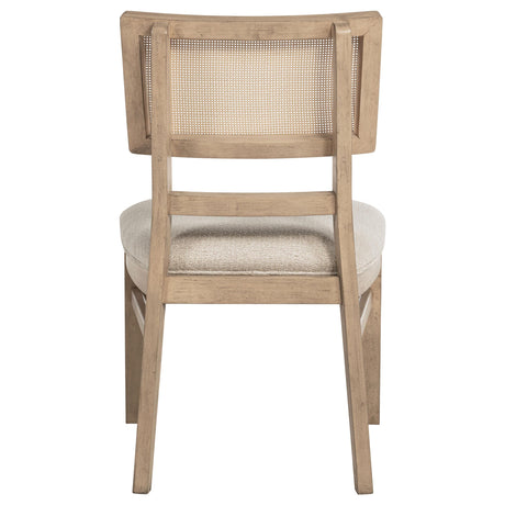 Chair seat and cushion close-up