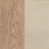 Kailani sideboard cabinet beige oak overall detail
