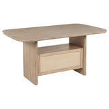 Main view including storage unit variant of Kailani Dining Set
