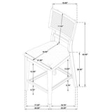 Main angle of complete Kailani Dining Set