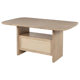 Back view of Kailani Cane Counter Height Table