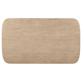Natural light showcasing Kailani Cane Dining Table