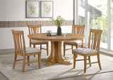 Hartville dining table corner angle showing craftsmanship