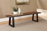Side view showing table legs and base levelers
