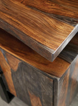 Ditman Server front detail with drawer and door alignment