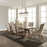 room view of Brockway Brown Extension Leaf Dining Room Set dining room furniture