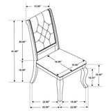 room view of Brockway Brown Extension Leaf Dining Room Set dining room furniture