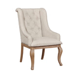 Brockway Cove 4-Door Server Barley Brown storage interior