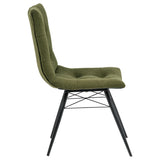 Aiken chair seat detail and metal frame