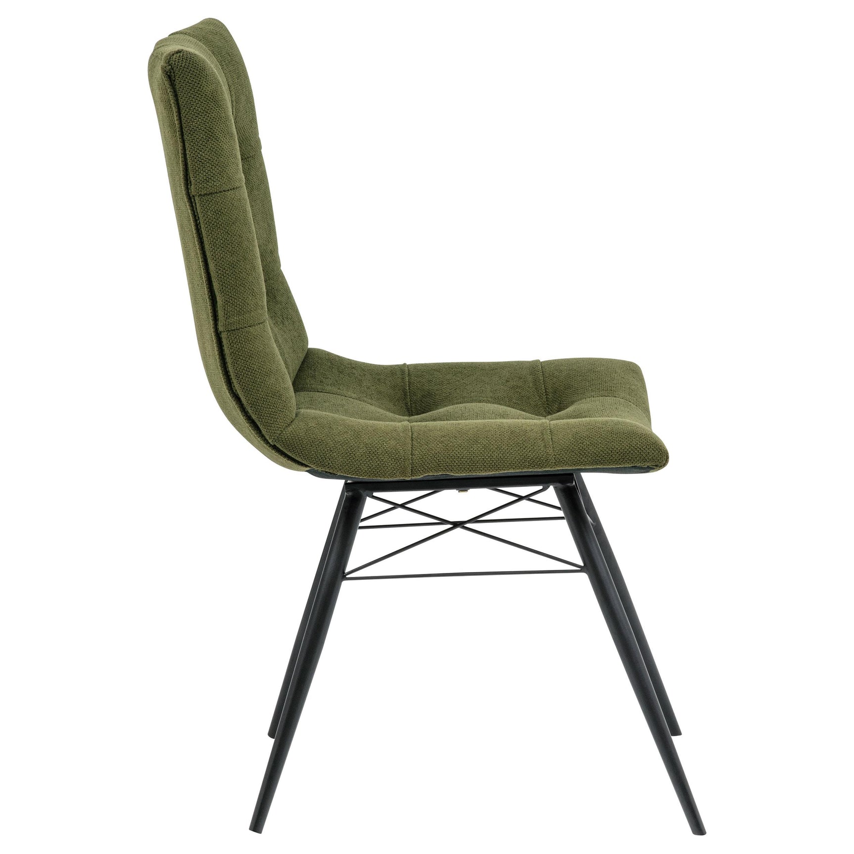 Aiken chair seat detail and metal frame