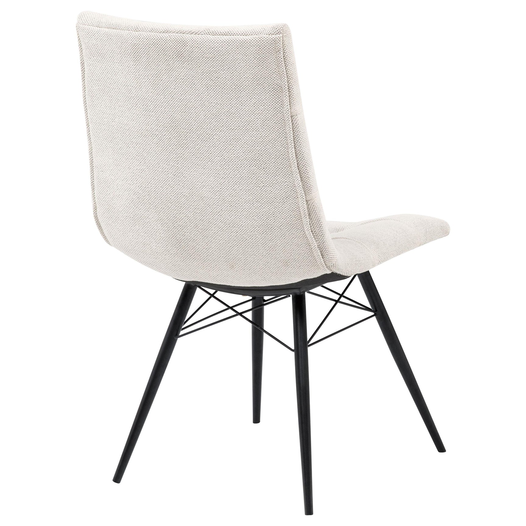 Set of four Aiken Dining Side Chairs arranged at table