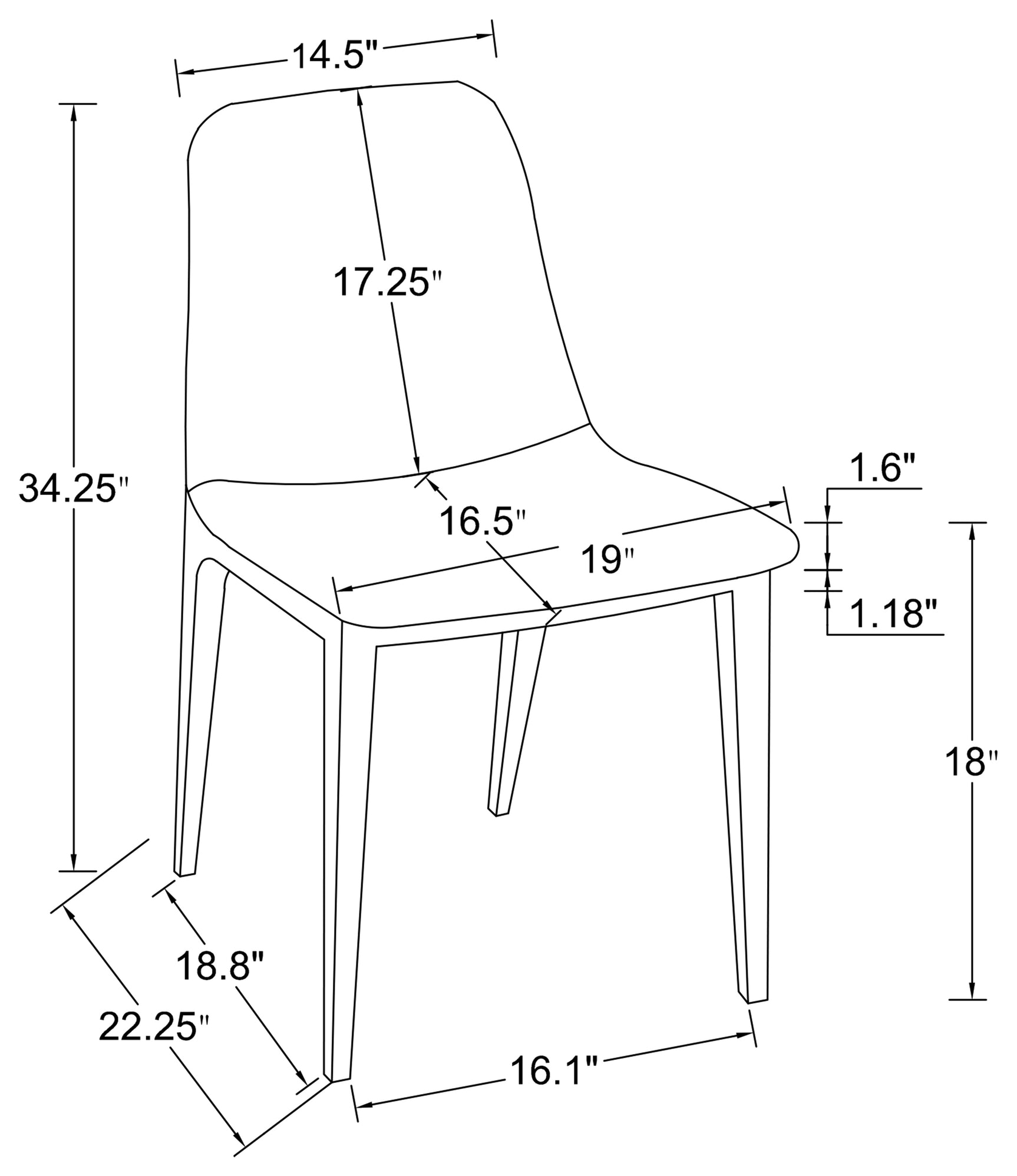 Alternate angle of Irene Gray Round Glass Top Dining Set