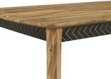 Side view focusing on chair design