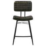 Detail of chair back and wood grain