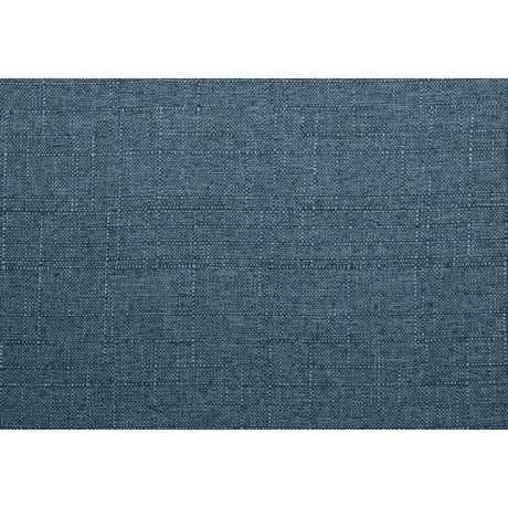 Fabric swatch of Damala chair blue textured polyester upholstery