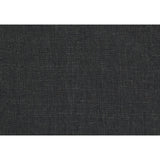 Fabric swatch of dark gray textured polyester upholstery for Damala Chair