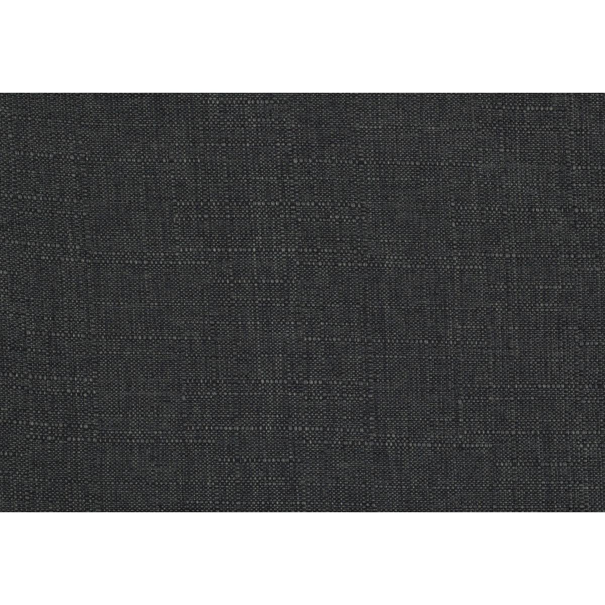 Fabric swatch of dark gray textured polyester upholstery for Damala Chair