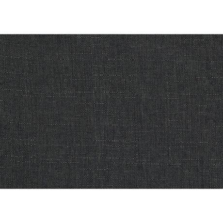 Fabric swatch of dark gray textured polyester upholstery for Damala Chair