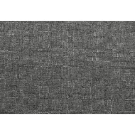 Fabric swatch showing gray textured polyester upholstery of Damala Chair