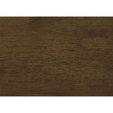 Close-up of textured dark gray polyester fabric on Damala Accent Chair