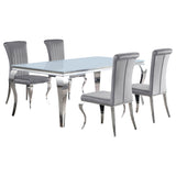 Carone dining set room view showing table and chairs