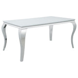 detail view of table top and chair design