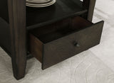 close-up of chair leg detail