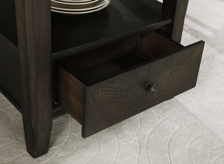 close-up of chair leg detail