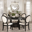 Twyla Dark Cocoa Circular Dining Room Set main view