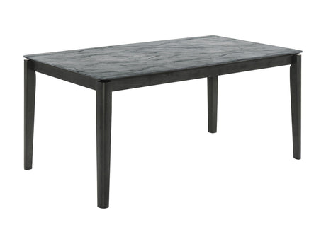 Stevie Upholstered Side Chair showing angled legs and demi arm design